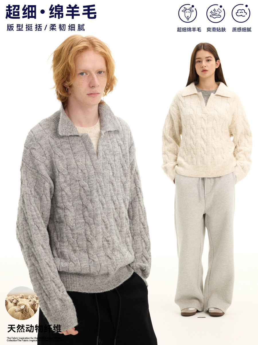 Outdoor Sport Hobbies - Fur Collar Pullovers American Mens Fishing