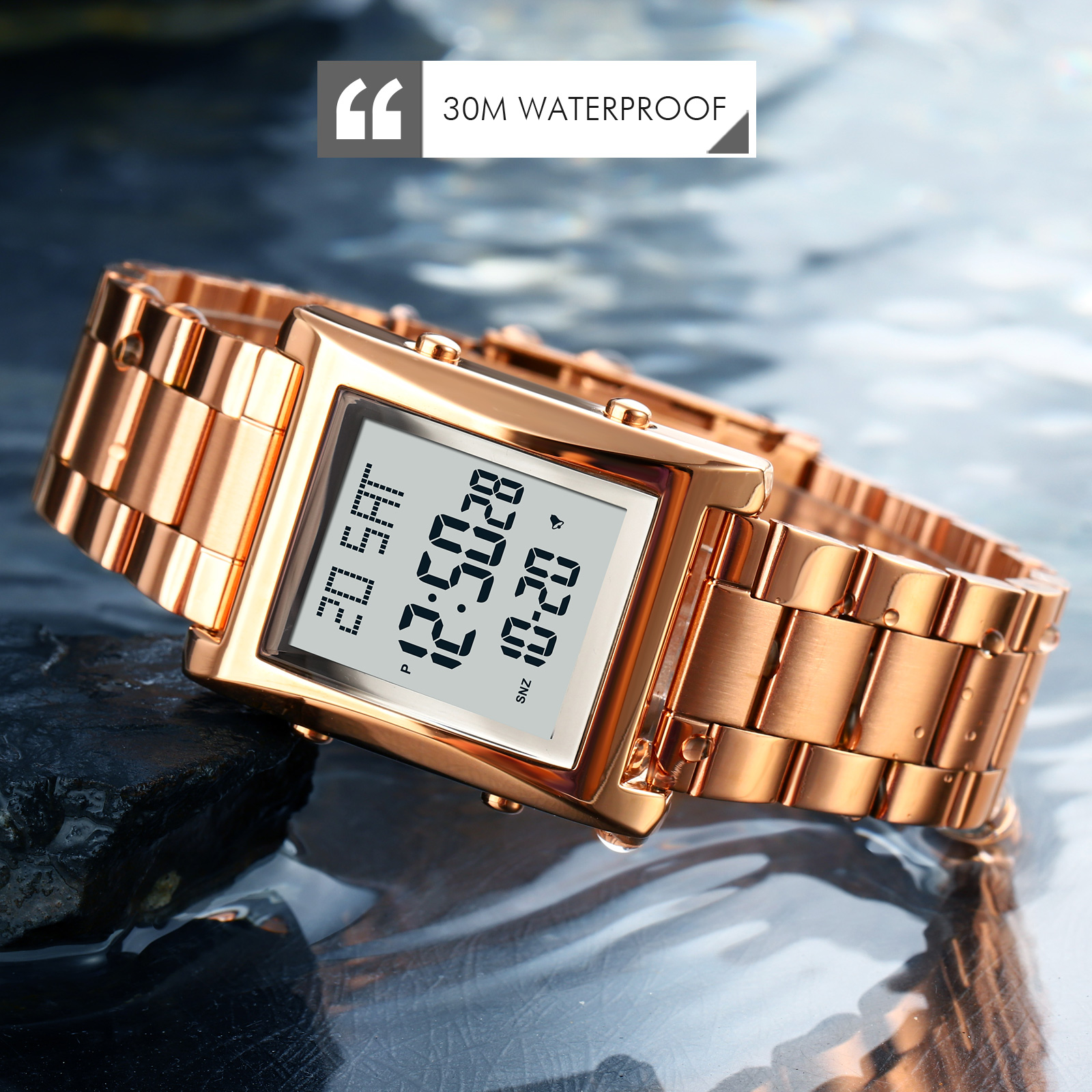 SKMEI Simple Alarm Clock Sport - Outdoor Sports List 리뷰 및 가격