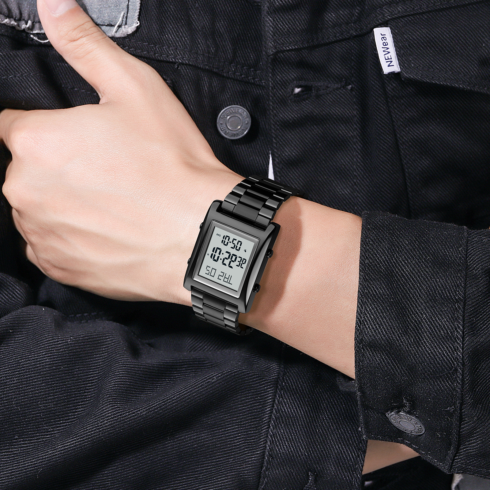 SKMEI Simple Alarm Clock Sport - Outdoor Sports List 리뷰 및 가격