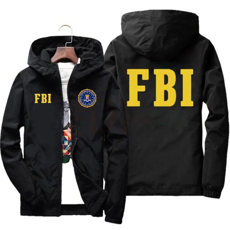 New Men's FBI Printed Outdoor  - Outdoor Sport Brand Jacket 리뷰 및 가격