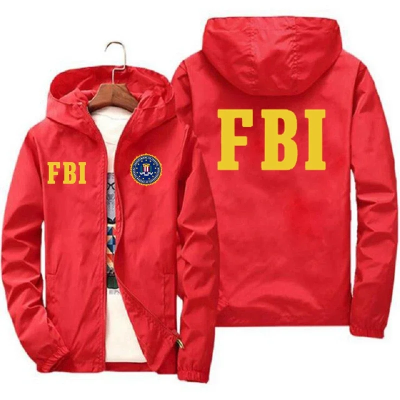 New Men's FBI Printed Outdoor  - Outdoor Sport Brand Jacket 리뷰 및 가격