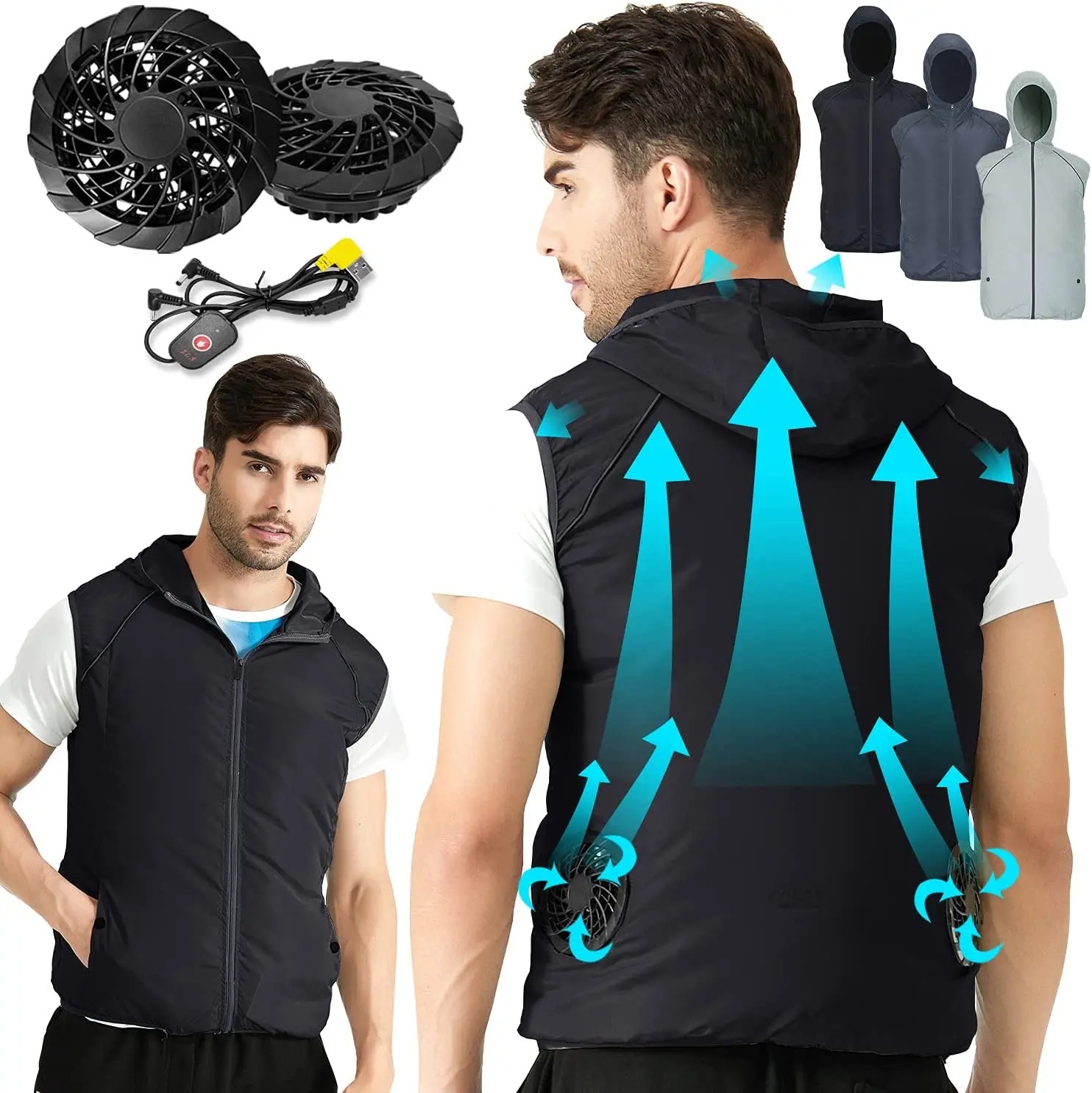 Summer Sport Fan Air Condition - Outdoor Sport Brand Jacket 리뷰 및 가격
