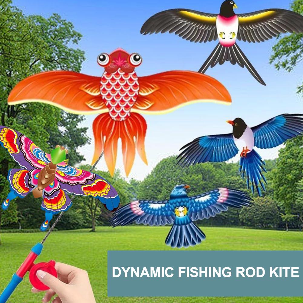 Fishing Rod Dynamic Kite Carto - Outdoor Sport Jas 리뷰 및 가격