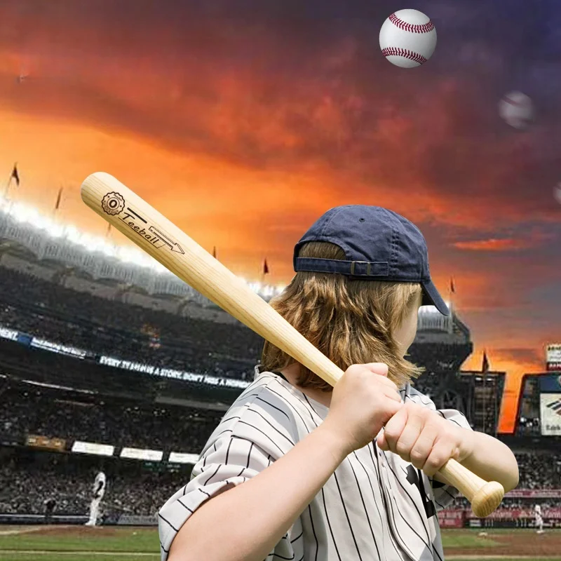 21 inch Solid Wood Baseball Ba - Outdoor Sport Jas 리뷰 및 가격