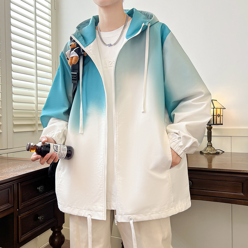 Gradient Color Men's Spring Au - Outdoor Sport Brand Jacket 리뷰 및 가격