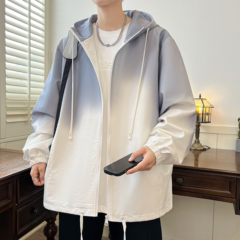 Gradient Color Men's Spring Au - Outdoor Sport Brand Jacket 리뷰 및 가격