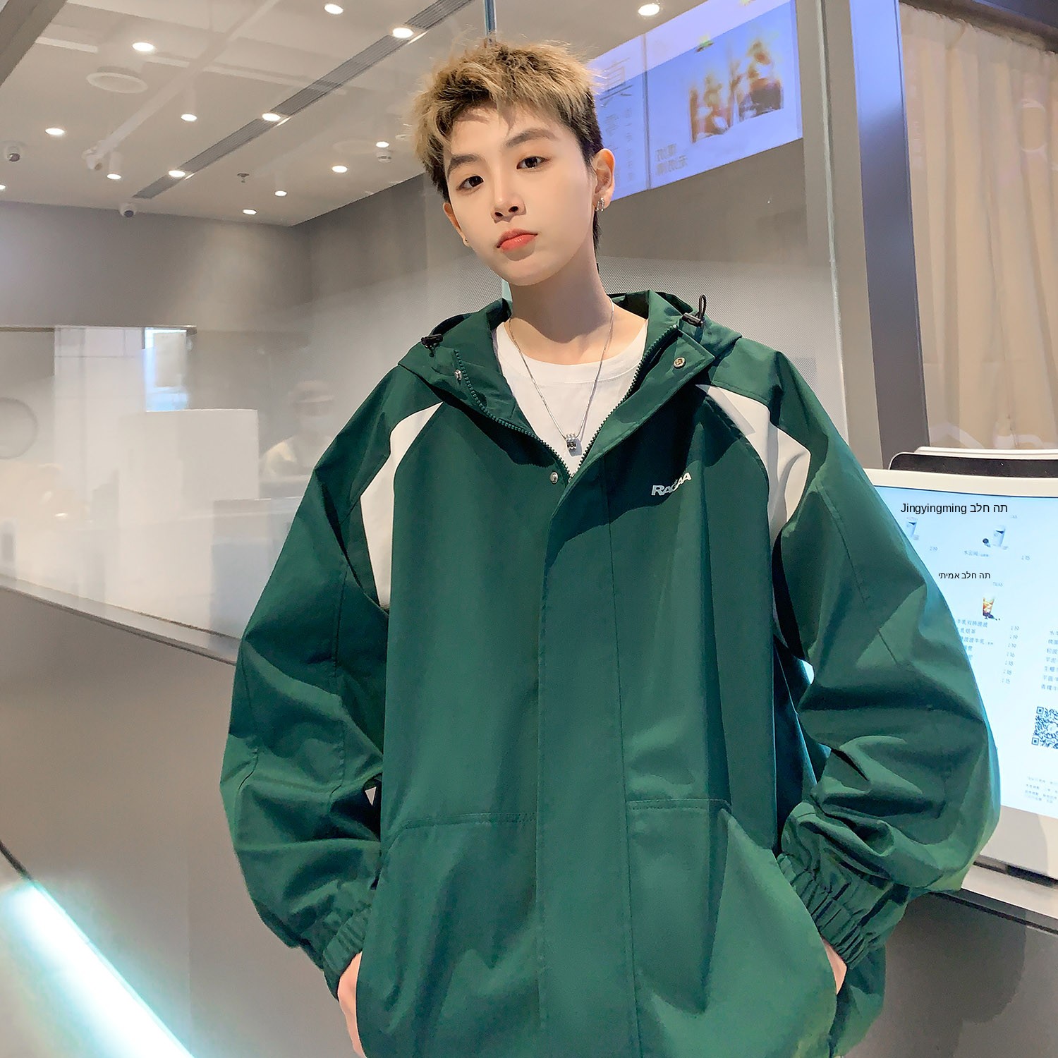 Olive Green Men's Spring Autum - Outdoor Sport Brand Jacket 리뷰 및 가격