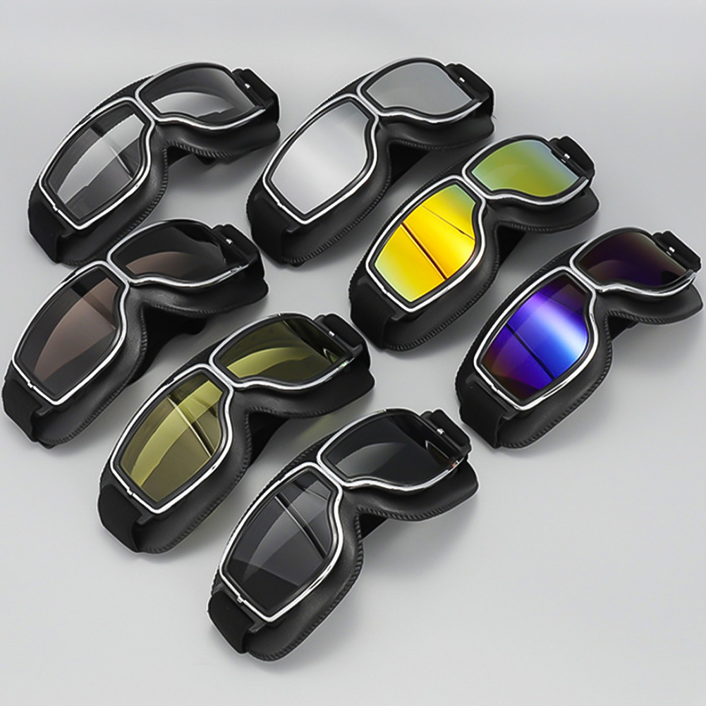 Newest -Style Leather Goggles  - Outdoor Sports Store 리뷰 및 가격